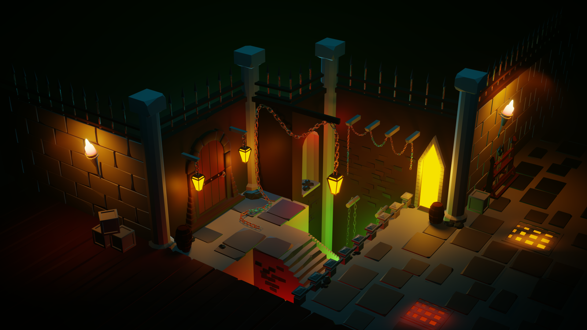 LowPoly Dungeon  preview image 1